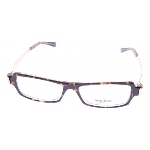 Face brille - face,