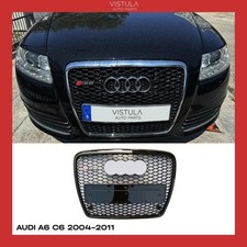 RS6 Kühlergrill Schwarz für