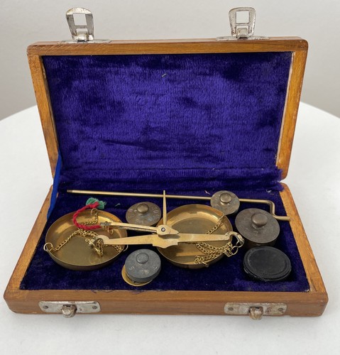 Apothekerwaage messing - messing, im