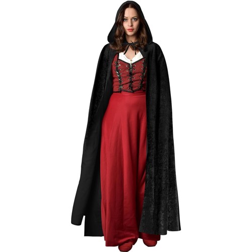 Schwarzer umhang halloween - schwarzer,