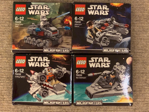 Lego star wars microfighter - star,