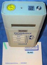 BUND DOSIMAX Dosimeter IBA Wellhöfer Dosimetrie X-Ray Medical Imaging Dosimetry 
