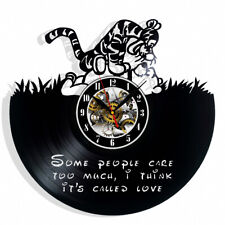 Winnie Puuh Vinyl Wanduhr