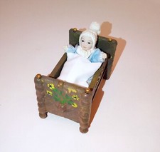 Puppenhaus-Kinderbettchen mit