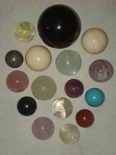 Edelstein Kugeln Ø ca. 4,8 - 11 cm verschiedene Sorten  Kristall Stein Kugel 