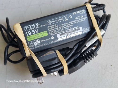 Netzteil 9a 76w sony - 19,5v,