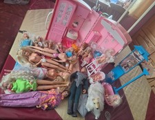 Barbie Paket XXL Sammlung Mattel Barbie Zubehör Puppe Vintage Konvolut Rarität