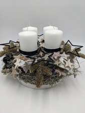 Adventskranz Kugel Apfel Stern