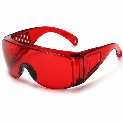 Rote schutzbrille für - schutzbrille,