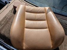 Bezug Softleder Leder dattel Lehne vorne links Mercedes-Benz W124 Limou T-Mod