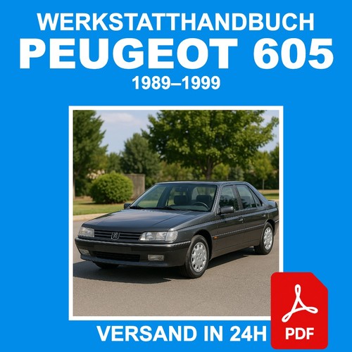 Werkstatthandbuch peugeot 605 - werkstatthandbuch,