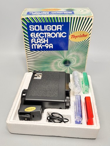 Soligor electronic flash - soligor, mk-9a