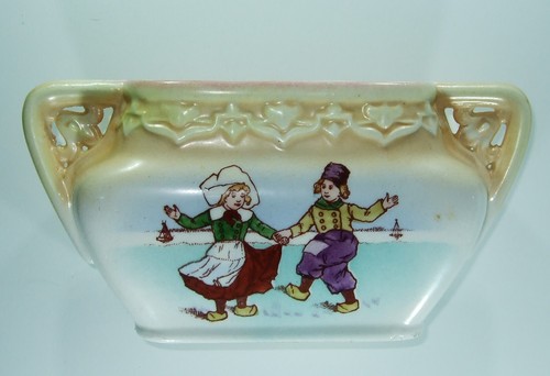 Jugendstil keramik vase - jugendstil,
