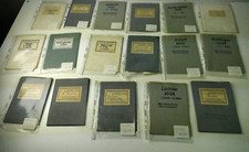 17 alte Landkarten um die 1930