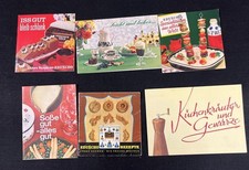 6 Kochhefte Von Eduscho, Tchibo, Hela, Knorr 50iger / 60iger Jahre