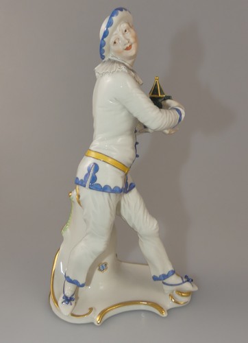 Figur pierrot mit - figur, laterne