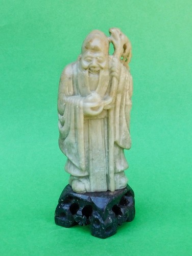 Speckstein figur geschnitzt - speckstein,