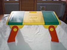 LEGO Spieltisch mit Aufbewahrung gelb grün rot - Tisch zusammenklappbar - cool !