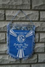 Schöner,großer S04,Schalke 04 Fußball Wimpel,Schalke Tag/1.FC Köln,18.12.2010