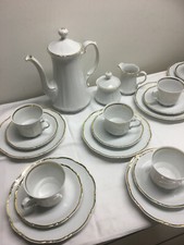 MITTERTEICH  KAFFEESERVICE 8 PERSONEN PORZELLAN EDEL WEISS 