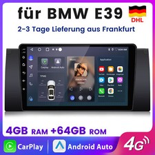 Für BMW 5er E39 7er E38 Carplay Android 14 Autoradio GPS NAVI DSP BT DAB+ 4+64GB