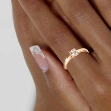 Edelstein Damen Ring 585  Gold