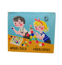 Kugel-Solo DDR Fädelspiel Kugelhupf VEB Plastikspielwaren Ostprodukt Geduldspiel
