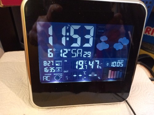 Led funk wetterstation mit - led, funk-wetterstation