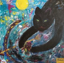 Schwarzer Panther in