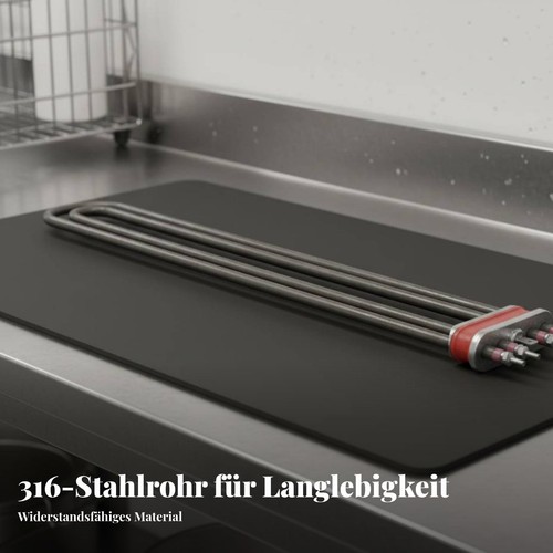 Spülmaschinen-Heizrohr
