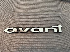 Audi Avant Schriftzug Emblem