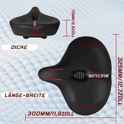Bucklos fahrrad sattel extra - fahrrad,