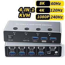 USB 3.0 KVM Switch 4 Computer