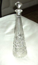 Antike geschliffene Karaffe - 32 cm hoch - stammt aus altem Nachlass