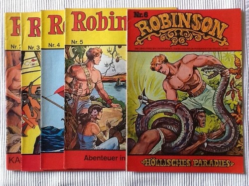 Robinson comics 2 3 4 - x,