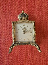 Antike Tisch Reise Uhr +