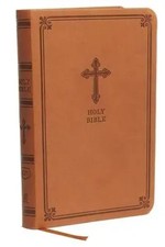 Kjv, Value Thinline Bible, Compact, Leathersoft, Brown, Red Letter Edition,...