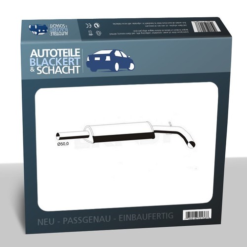 Auspuff mitteltopf für - mitteltopf,