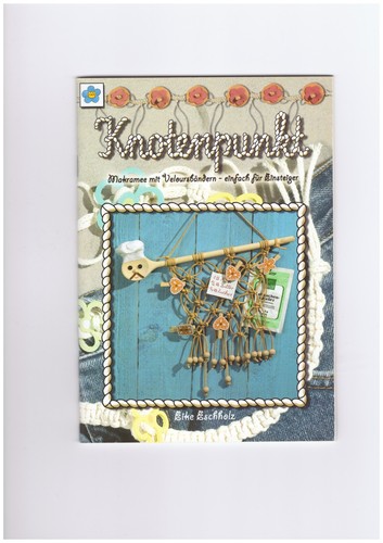 Buch makramee basteln - buch,