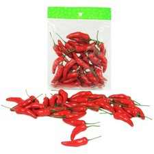 Künstliche chilischoten 6cm - künstliche,