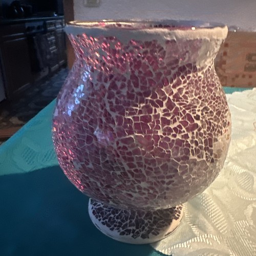 Mosaik windlicht glas - windlicht,