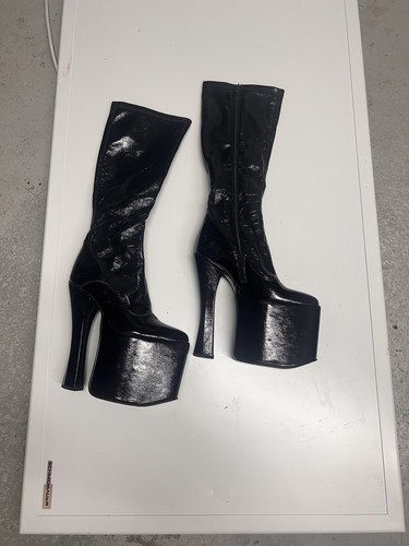 Echte rarität lackstiefel - echte,