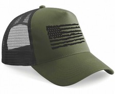 Trucker Mesh Cap USA Flagge