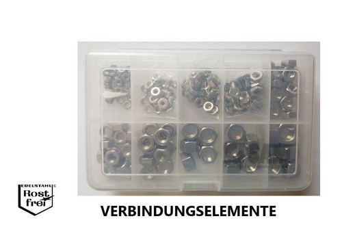 Sechskantmuttern set din - sechskantmuttern, 934