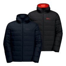 Jack Wolfskin Herren Steppjacke Outdoorjacke Daunenjacke Ather Down Hoody M