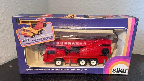 Siku 2914 kranwagen feuerwehr - siku,