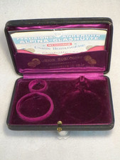 SUPER SELTEN + MINT ! ORIGINAL Etui ALPINA GLASHÜTTE / UNION HORLOGER Taschenuhr