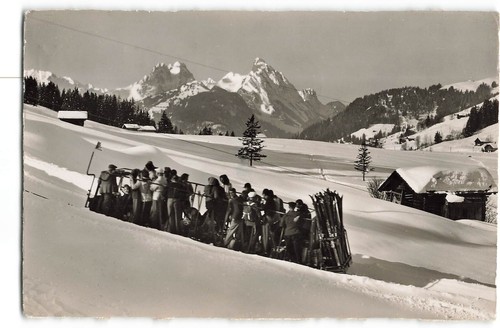 Skilift schlittenaufzug - skilift,