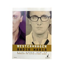 Westernhagen - Radio Maria - Notenbuch / Musikbuch Vintage - Notenheft AB12