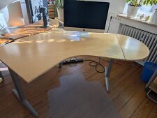 IKEA GALANT Eck Schreibtisch ca. 80 x 160 cm inkl. 40 cm Runderweiterung